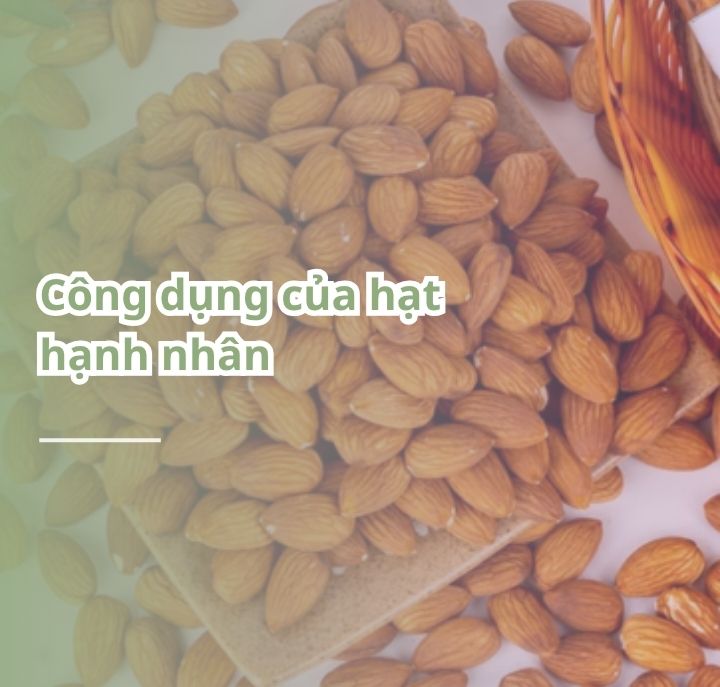 Công dụng của hạt hạnh nhân