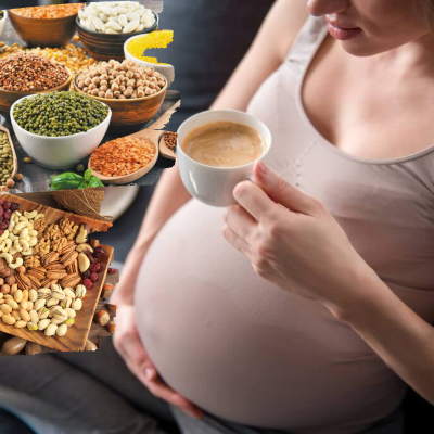 bà bầu nên ăn hạt macca hay óc chó
