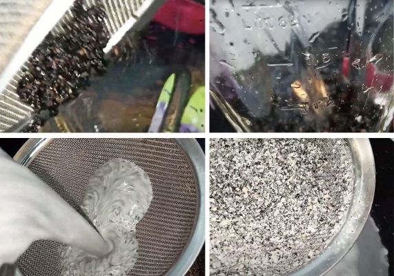 nấu sữa mè đen bằng máy làm sữa hạt
