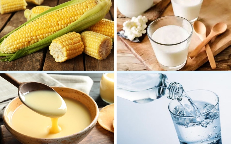 Cách làm sữa ngô bằng máy làm sữa hạt