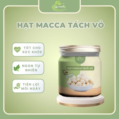 Hạt macca tách vỏ