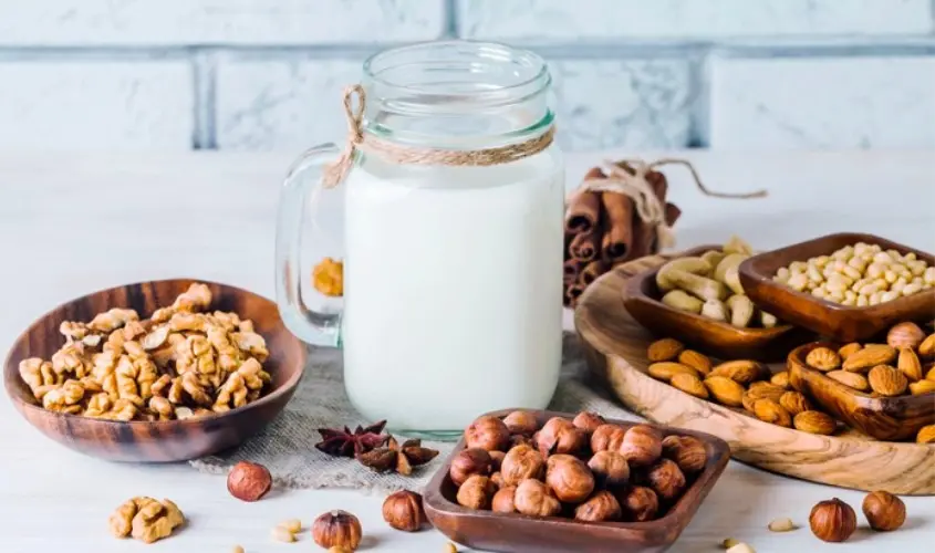 các loại sữa hạt của greenut