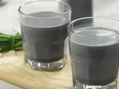 nấu sữa mè đen